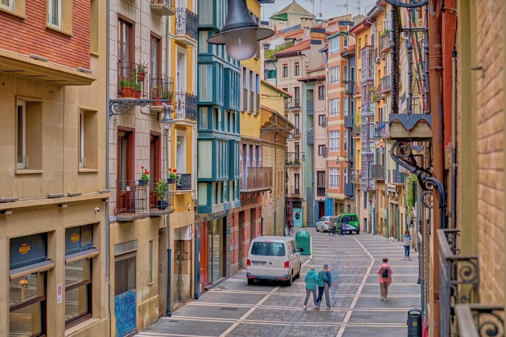 Centro Historico Exterior, Calle Nueva Dos Balcones Παμπλόνα Εξωτερικό φωτογραφία