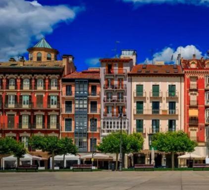 Centro Historico Exterior, Calle Nueva Dos Balcones Παμπλόνα Εξωτερικό φωτογραφία